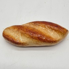 Faux Bread Loaf Large Fake Bakery Display Prop Rustic Artisan Food Decor 8  