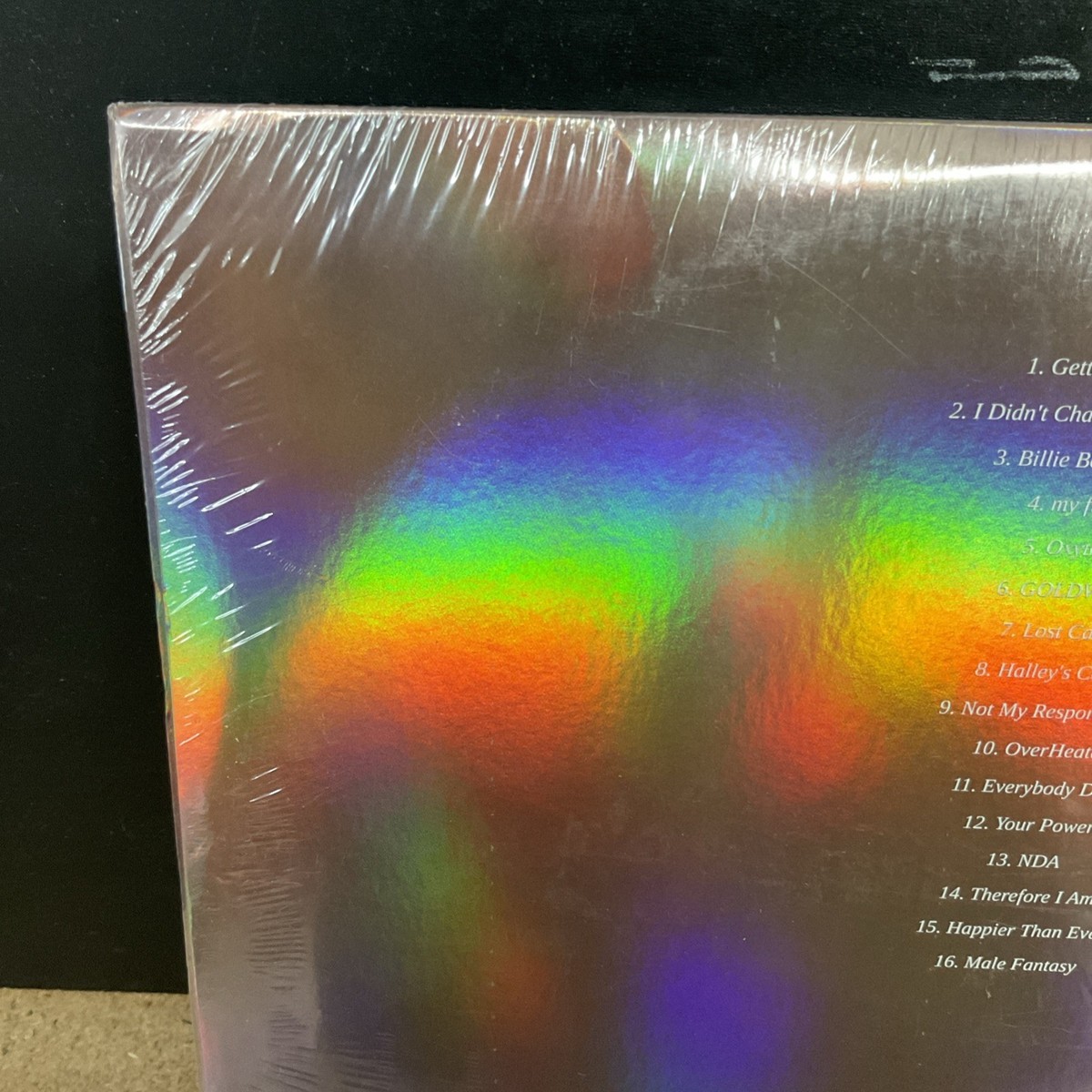 レア未開封カラーレコード Billie Eilish LP RSD Happier Than Ever by Billie Eilish RSD Limited Edition Vinyl