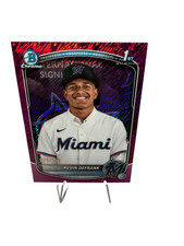 Kevin Defrank 2025 Bowman Chrome 1st Fuchsia Shimmer Refractor /199 #BCP-205