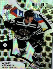 2021-22 Upper Deck Allure #117 Wyatt Kalynuk 2005 Shield