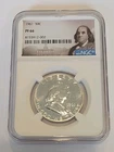 1961 Franklin Half Dollar 50C Proof NGC PF66 KM#202 Philadelphia