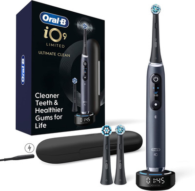 Oral-B Rechargeable Electric Toothbrush, iO9 Limited Ultimate Clean, 7 Cleaning