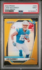2024 PANINI PRIZM GOLD PRIZM #365 LADD MCCONKEY ROOKIE RC 10/10 PSA 9