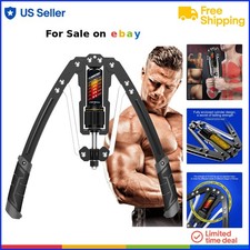 Twister Arm Exerciser Hydraulic Power Chest Expander Shoulder Muscle Fitness ...