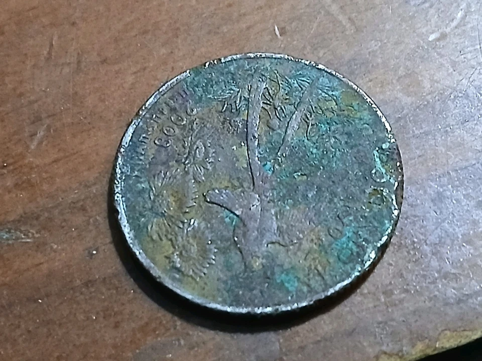 2008P  Oklahoma Quarter Mint Error Planchet Not Properly Annealed Underweight  - Image 3 of 4