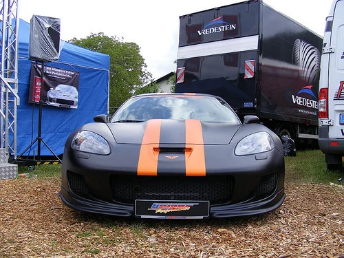 Наклейка виниловая графическая гоночные полоски Chevrolet CORVETTE Chevy DUEL 36 футов - Изображение 4 из 4