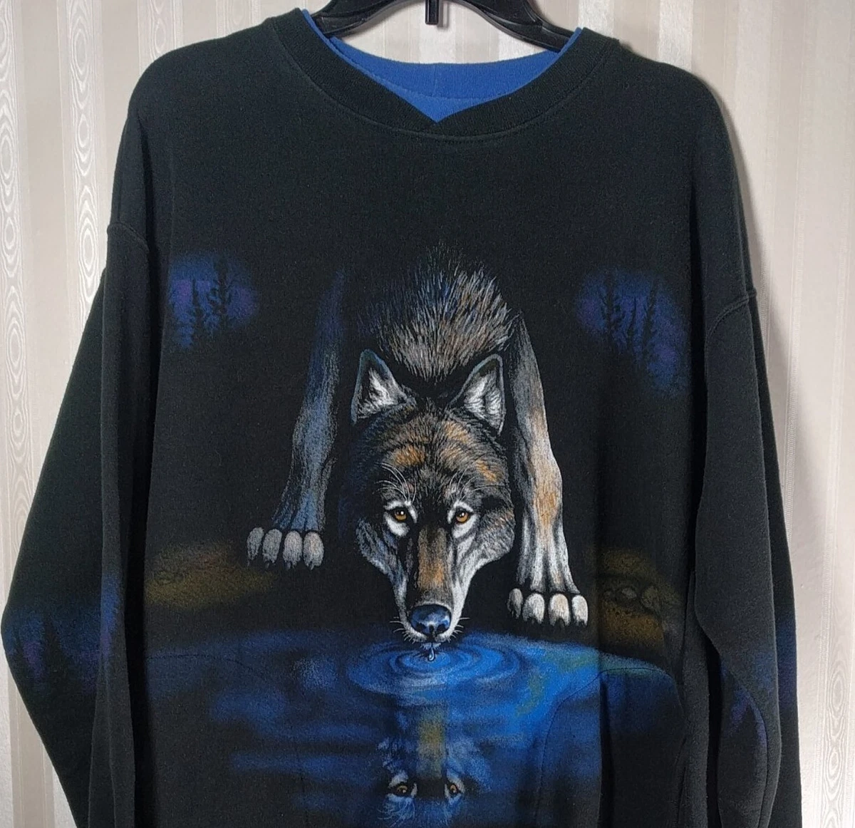 Mens wolf sweatshirt cheap