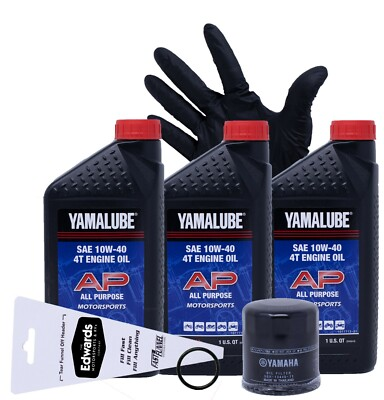 #ad 2004 2006 Yamaha Kodiak 400 2WD 4WD 4x4 HUNTER Oil Change Kit $42.99