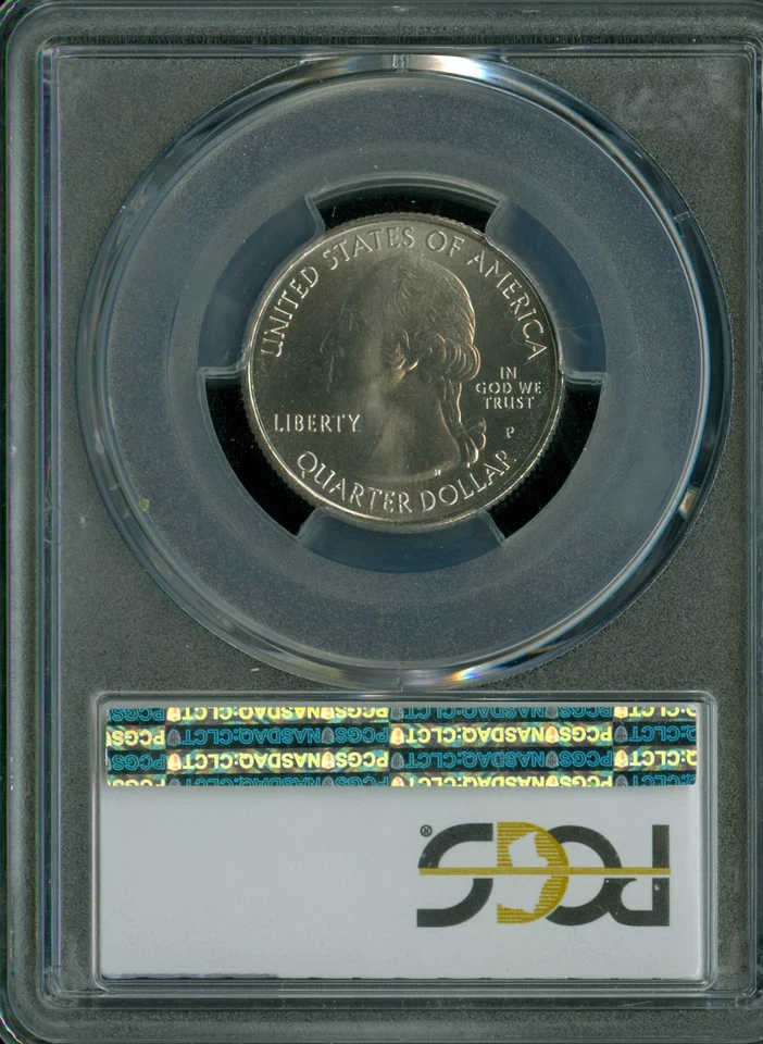 2016 P CUMBERLAND GAP FLAG QUARTER PCGS MS67 PQ 2ND FINEST MAC  SPOTLESS . - Image 2 of 4