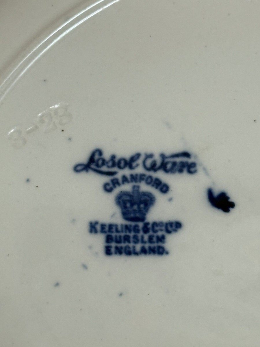 Losol Ware Keeling & Co Burslem England 