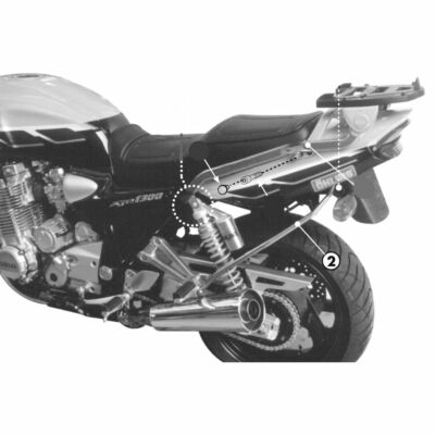 KAPPA K3410 Luggage Rack Without Plate Yamaha 1200 XJR 1995 1998 eBay