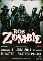 Rob Zombie - Pussy Liquor, MüNster 2015 | Konzertplakat | Poster