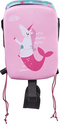 SwimWays Kids Power Swimmer Vest Pink Mermaid Unicorn Size Medium