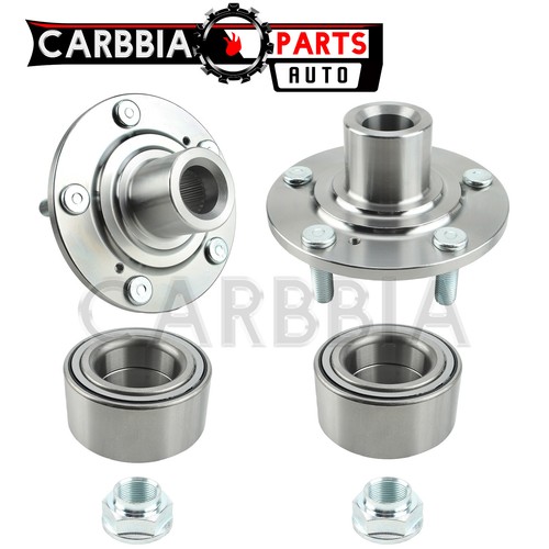 Front Wheel Hub Bearing Kits Fits 2017 2018 Honda Civic EX LX Sedan Coupe 4-Door - Picture 3 of 12