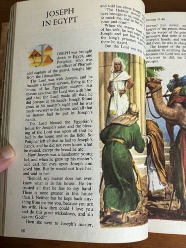 The Children's Bible 1965 By Golden Press Vintage Illustrated Hardcover - Picture 9 of 18