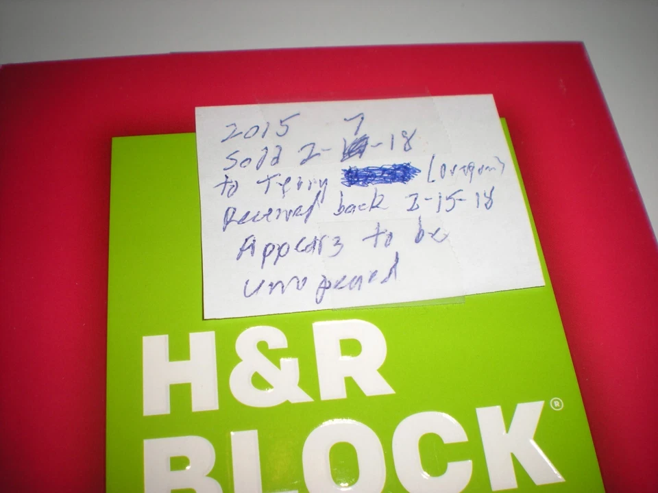 H&R Block 2015 Premium & Business. Compare to Turbotax 2015 Business. Sealed CD - Image 2 of 4