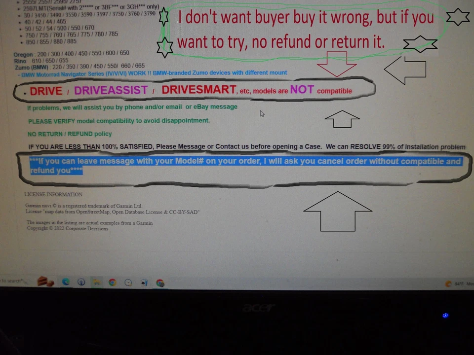 2026 Australia New Zealand map  for COMPATIBLE Garmin GPS Read List Compatible - Image 4 of 4