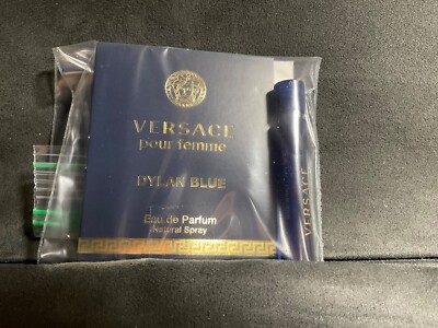 VERSACE  DYLAN BLUE  POUR FEMME : EAU DE PARFUM SAMPLE NEW