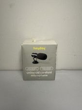 Heyday Universal Cardioid Microphone for DSLR Cameras  Smartphones - Black