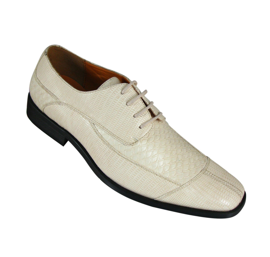Oxfords Faux Leather Embossed Men's Dress Shoes #5746 White | eBay Oxfords Faux Leather Embossed Men's Dress Shoes #5746 White | eBay