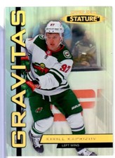 2021-22 Upper Deck Stature Gravitas #G22 Kirill Kaprizov - Minnesota Wild