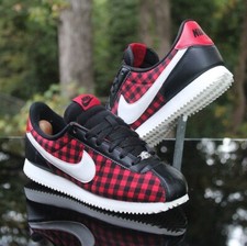 Nike Cortez Basic TXT SE Shoes Plaid 