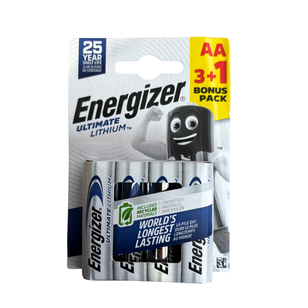 Energizer AA Lithium Batteries 4 Pack Premium Power Long Shelf Life - Image 11