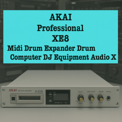 AKAI Professional XE8 Midi Drum Expander Drum Computer DJ Equipment Audio X E8