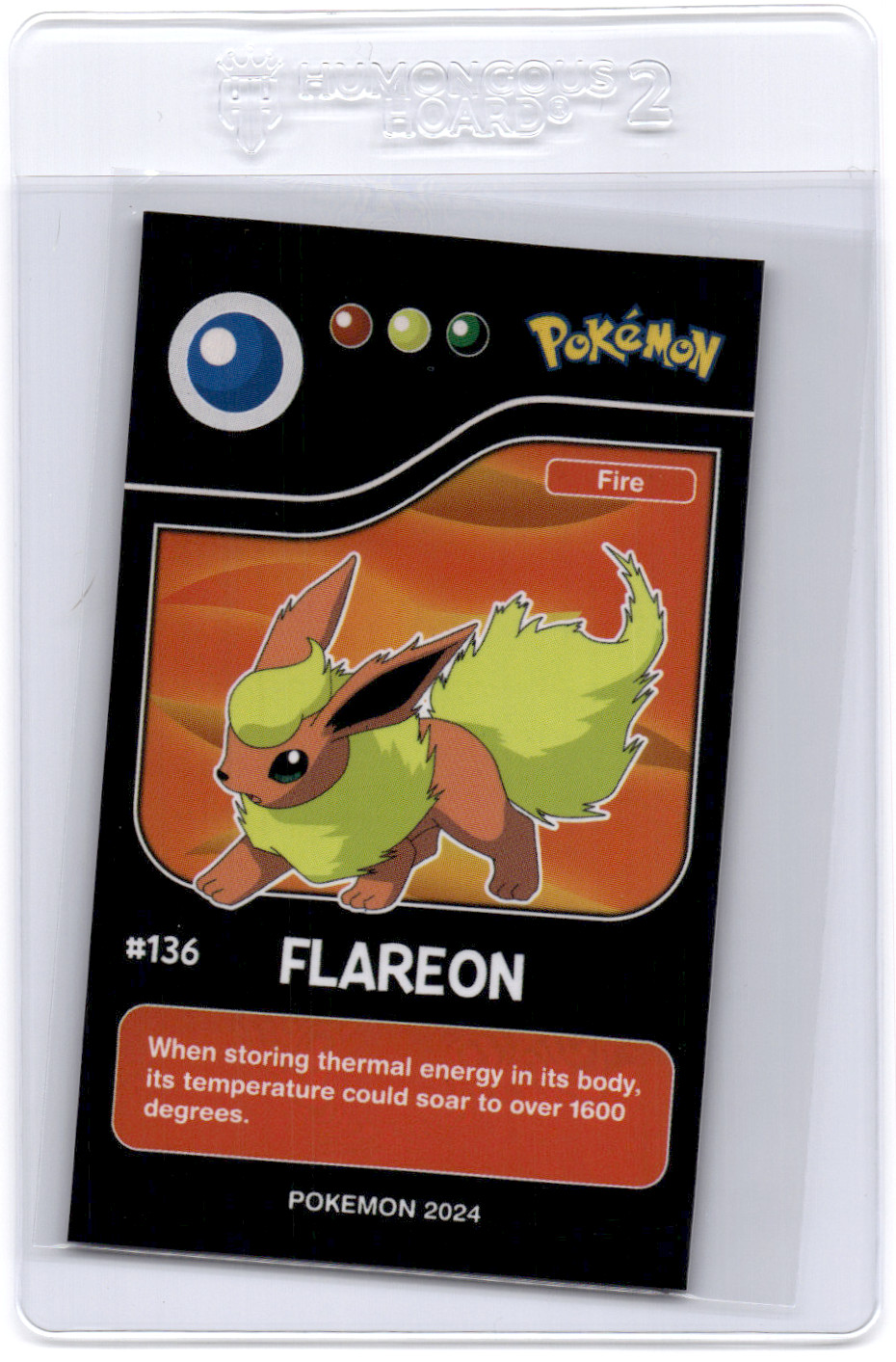 Flareon Pokemon Card