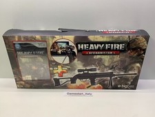 HEAVY FIRE AFGHANISTAN + FUCILE - NINTENDO WII - NUOVO SIGILLATO PAL NEW BUNDLE