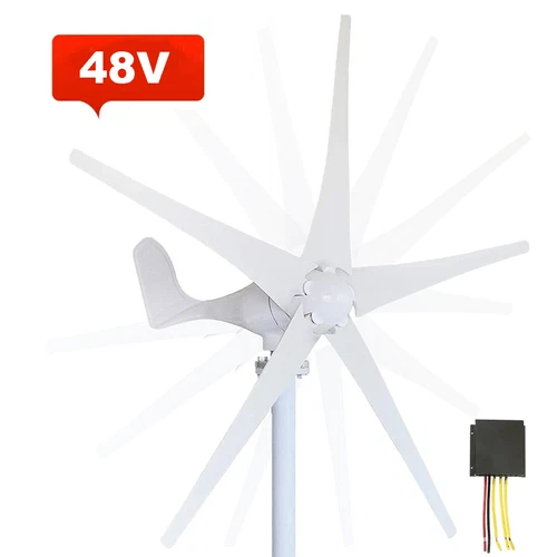 1000W 48V Wind Turbine Windgenerator + MPPT Charge Controller in Stock - Picture 3 of 16