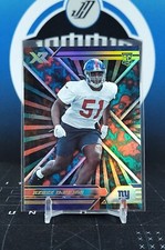 2021 Panini XR X EDITION 138 Azeez Ojulari Rookie Giants CASE HIT SSP