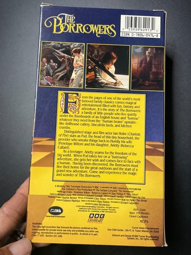 The Borrowers VHS 2 Tape Set 1994 - Picture 3 of 3