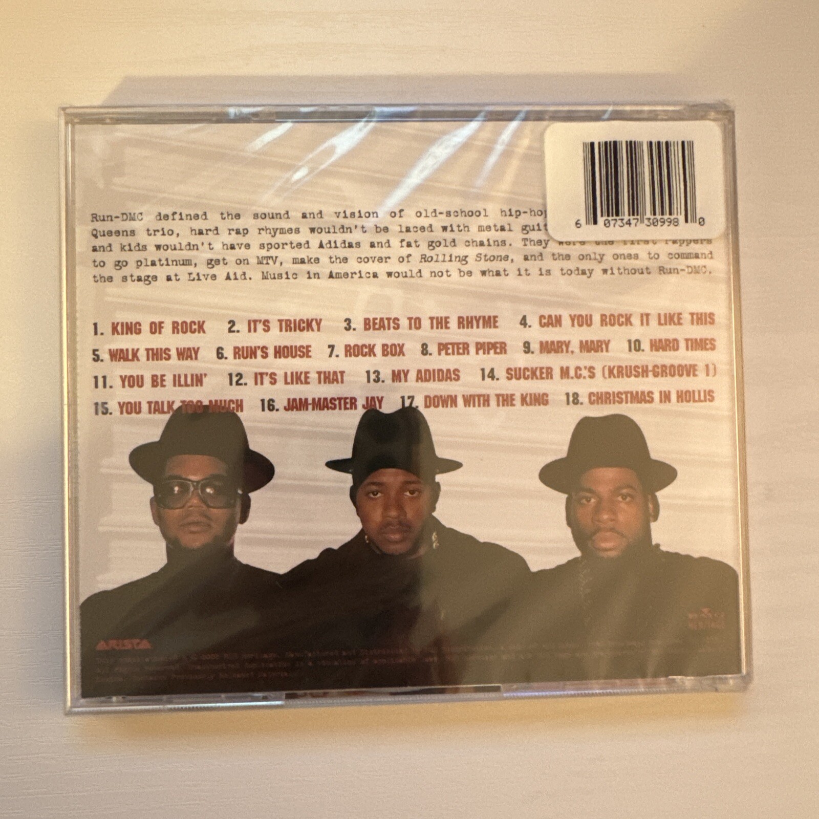 RUN DMC Greatest Hits 19831993 CD BRAND NEW 18 Classic Jams