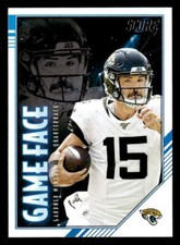 Gardner Minshew II 2020 Score Game Face  Card #GF-GM Jacksonville Jaguars