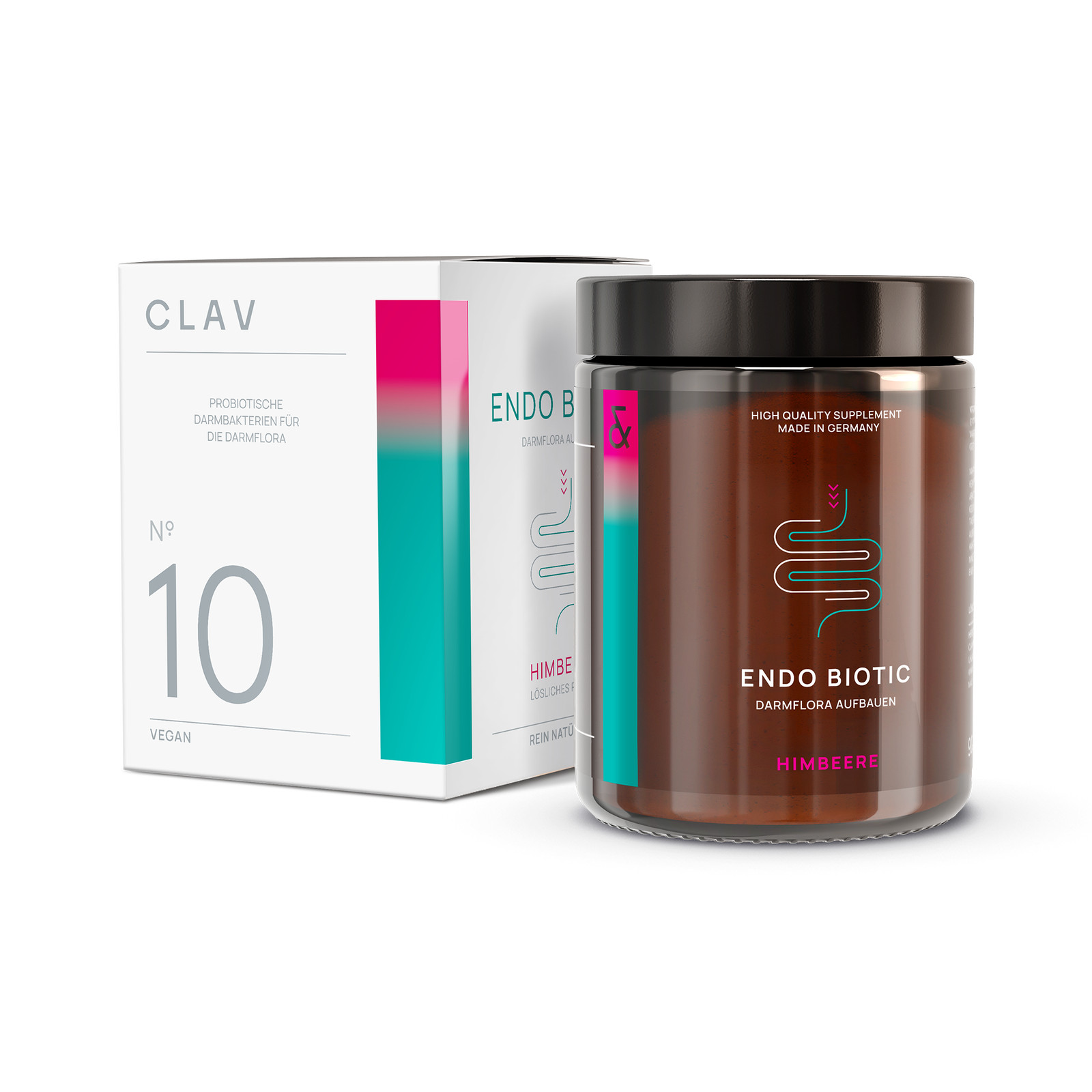 ENDO BIOTIC - polvere probiotici + inulina - 10 miliardi/KbE - flora...