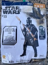 STAR WARS Mandalorian Halloween Costume - Child Size Medium- Worn Once