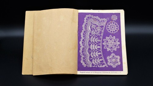 Libro de costura antiguo Año 1910 Raro!!!“Crochet y frivolité” serie A №3 - Imagen 6 de 12
