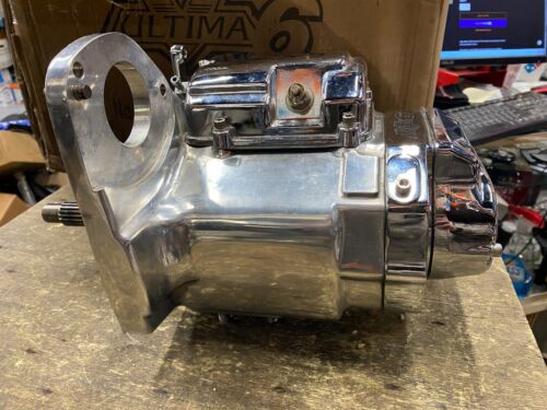 Ultima 6-speed Polished Transmission Harley Softail Fxst Heritage Chopper 90-99 - Picture 2 of 6