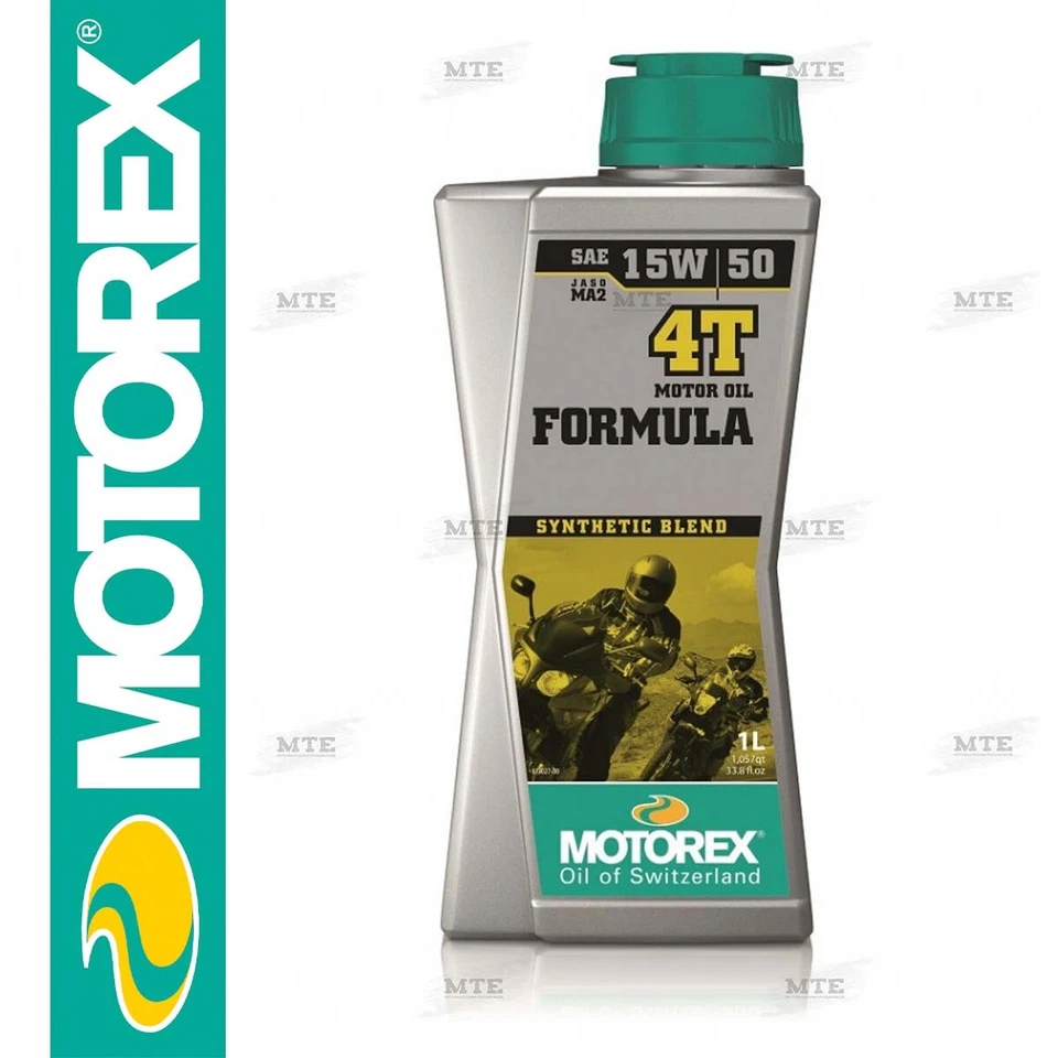 Motorex FORMULA 4T 15W/50 1l Motor Moto Sintético JASO MA2 15w50