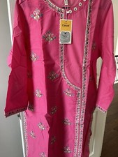 Pakistani Embroidered Kurti Kameez On Sale On  Clearance  Size Medium
