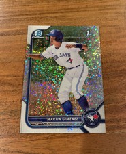 Martin Gimenez 2022 1st Bowman Chrome Sparkle Speckle Refractor /299 NRMT+ RC
