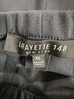 NWT Lafayette 148 New York Navy Suede Front Pants — photo 4