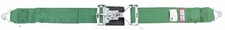 RJS RACING SFI 16.1 LATCH & LINK 3" LAP BELT GREEN 50502-9 15001909