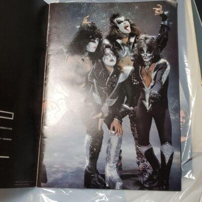 KISS First JAPAN TOUR 1977 Book PROGRAM Vintage Japan Import | eBay