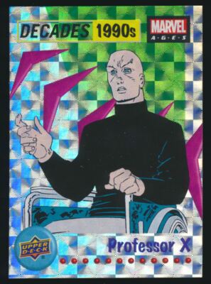 2020 Marvel Ages Decades 1990s #D9-3 Professor X Upper Deck Marvel Ages