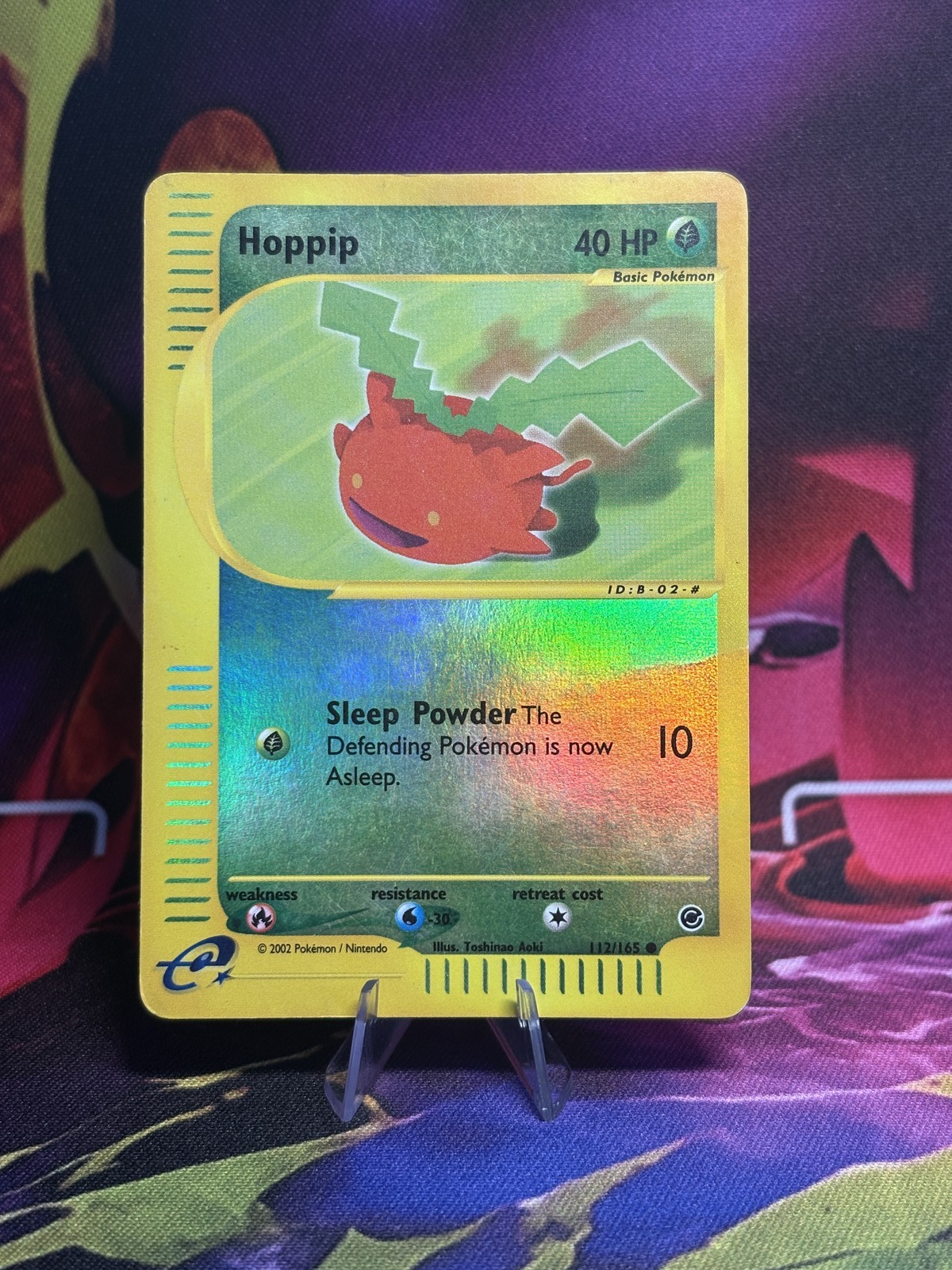 Hoppip 112/165 Expedition Reverse Holo 2002 Pokemon Card