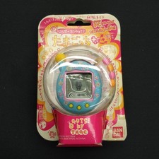 Tamagotchi Band Enjoy Plus Guts Blue Virtual Pet Wristband Used