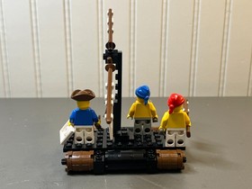 Lego - Pirates I - Castaway's Raft #6257 COMPLETE!