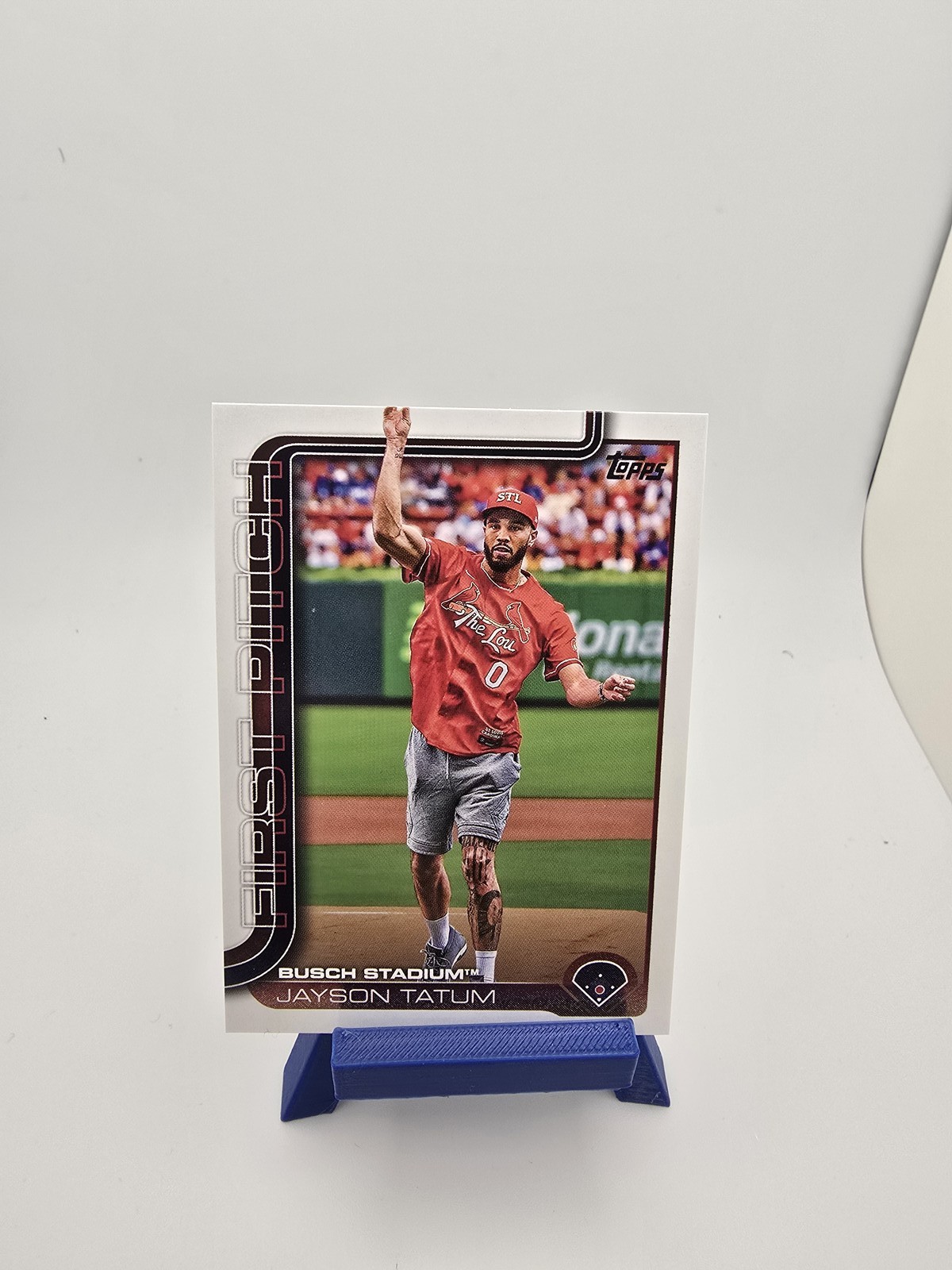 2025 Topps #FP-5 Jayson Tatum First Pitch (Series One)